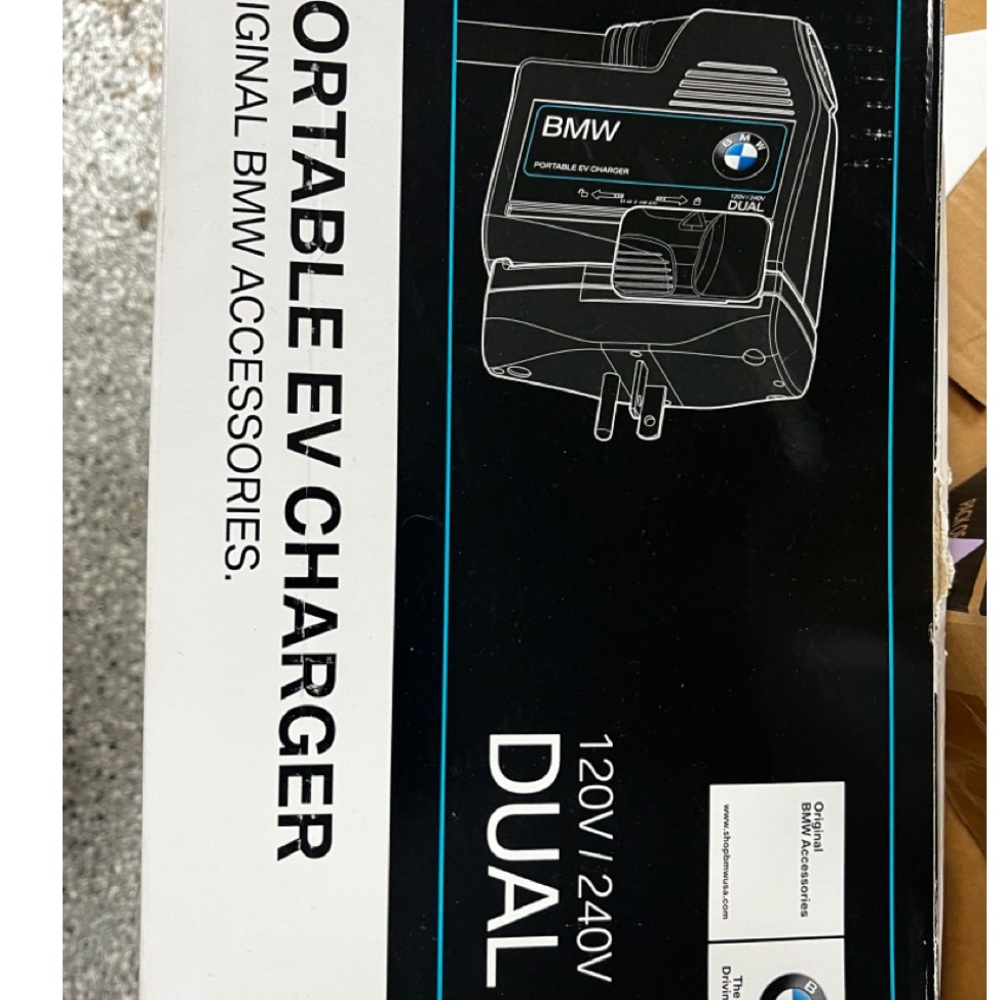 BMW Dual Voltage EV Charger - NEW